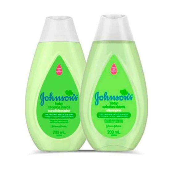 Shampoo + Condicionador 200ml Cabelos Claros - Kit Johnson's Baby - Johnson & Johnson - Johnson & Johnson