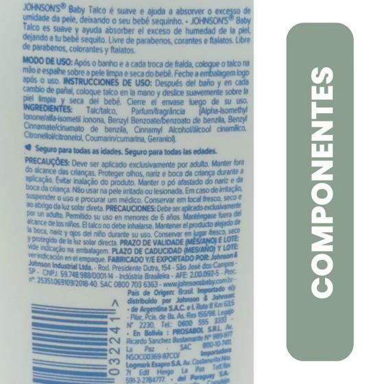 Johnson's Baby Talco Johnsons Baby Pura Proteção 200g - Johnsons & Johnsons - Image 6