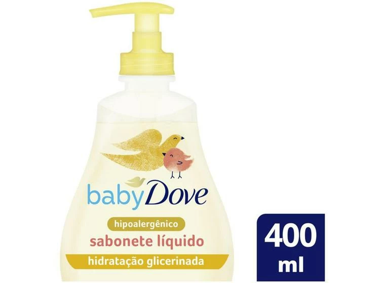 Sabonete Líquido Infantil Baby Dove - Hidratação Glicerinada 400ml - Image 2