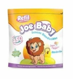 Lenço Umedecido Joe Baby Refil Para Balde - 450 Unid.