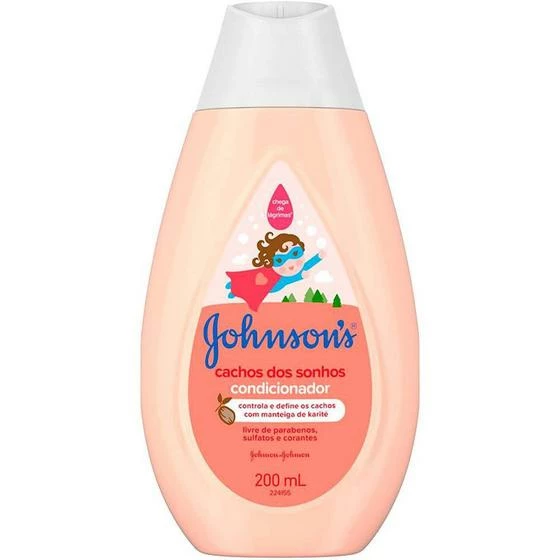 Condicionador Johnson's Baby Cachos Dos Sonhos 200ml - JOHNSON & JOHNSON