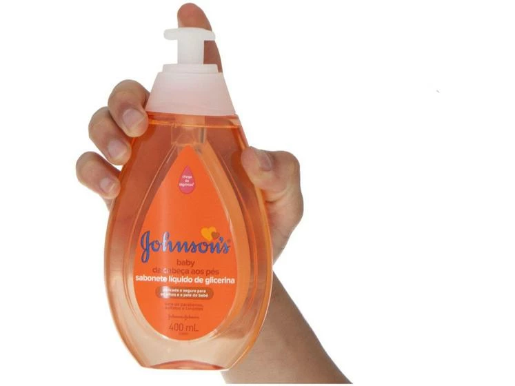 Sabonete Líquido De Glicerina Johnsons Baby - Da Cabeça Aos Pés 400ml - Johnson'S Baby - Image 5
