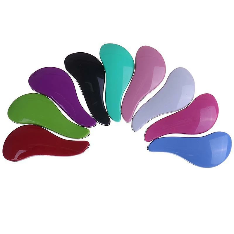 Mickcara Baby Kids And Women Detangling Hair Brush Combs Salon Gentle Anti-static Brush Tangle Wet Dry Bristles Handle Tangle Curly Gh45 - Image 4