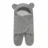 Unbranded Baby Plush Sleeping Bag Newborn Cute Soft Sleeping Wrap Swaddle Baby(0-6 Month)