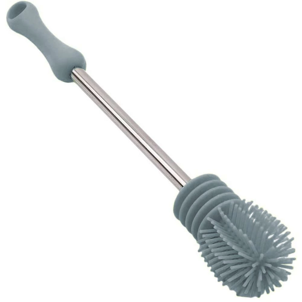 Sxbd Silicone Bottle Cleaning Brush With Long Handle, 27.5*4cm Water Bottle Cleaner For Baby Bottles, Sports Bottle, Vase, Glassware, Perfect For Smaller D - Image 2