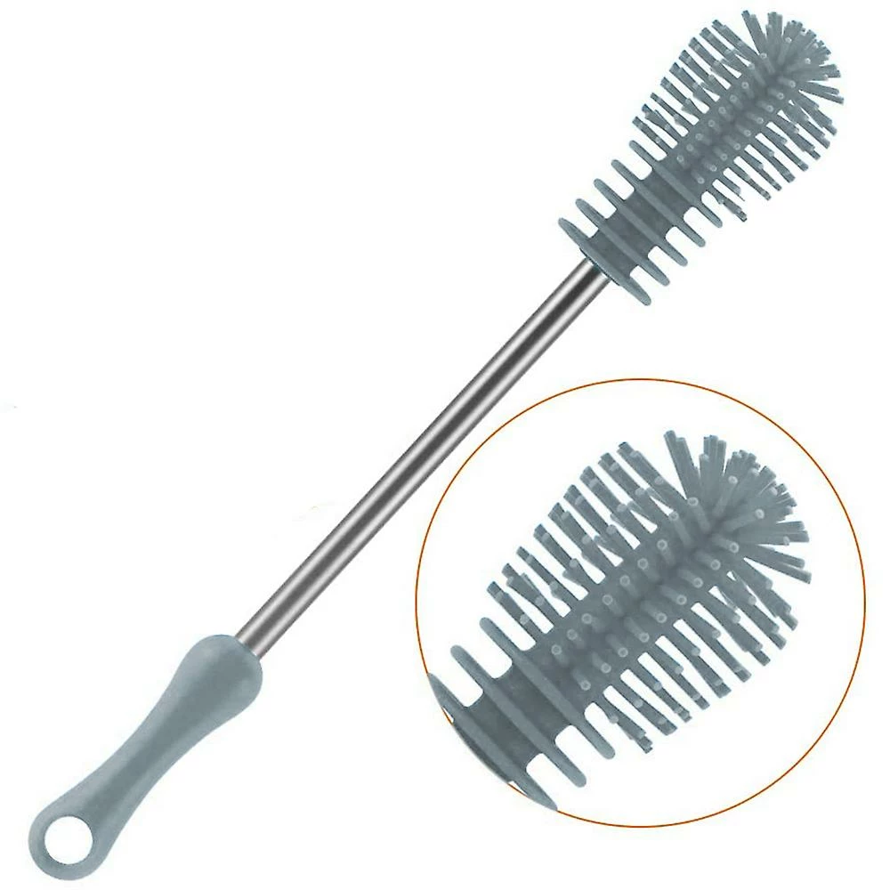 Sxbd Silicone Bottle Cleaning Brush With Long Handle, 27.5*4cm Water Bottle Cleaner For Baby Bottles, Sports Bottle, Vase, Glassware, Perfect For Smaller D - Image 5