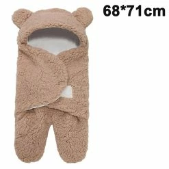 Fairry Baby Swaddle Blanket Boys Sleep Bag, Grande, Marrom