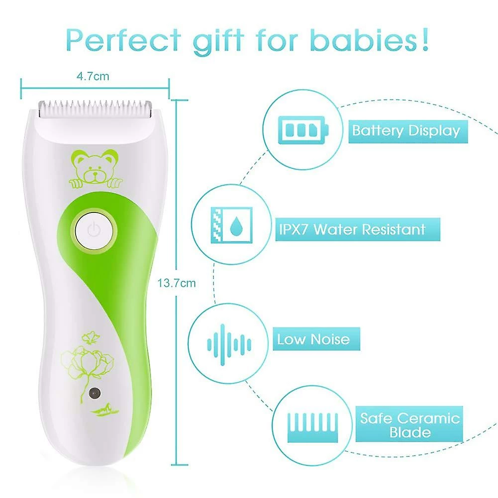 Wonderful Baby Hair Clipper, Baby Silent Hair Clipper, Usb Rechargeable - Image 2