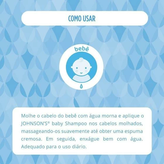 Shampoo Johnson's Baby Regular 200ml Shampoo Infantil De Glicerina Neutro - Johnsons - Image 3