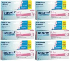 Kit Com 6 Pomada Para Assaduras Bepantol Baby 30g - Bayer