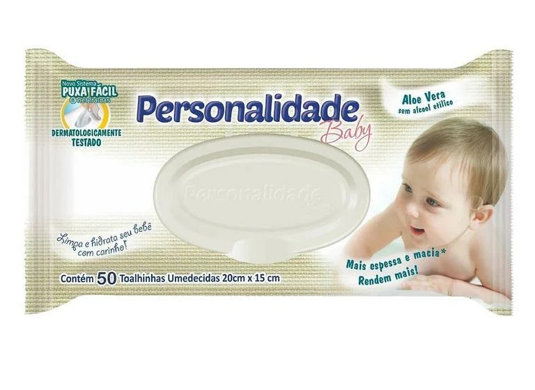 Lenço Umedecido Personalidade Baby 50Un - Eurofral - Image 3