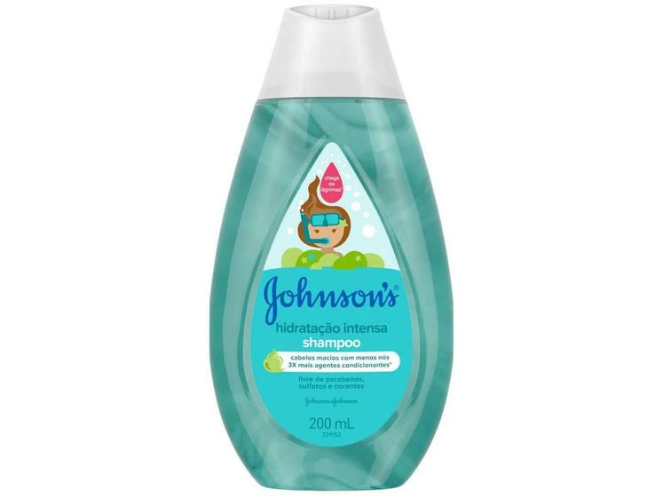 Shampoo Infantil Johnsons Baby - Hidratação Intensa 200ml - Johnson'S Baby