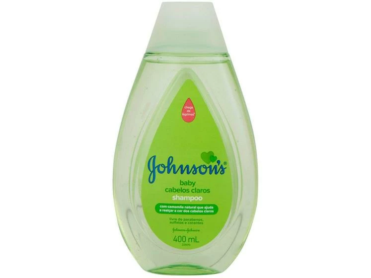 Johnson's Baby Shampoo Johnsons Baby Cabelos Claros 400ml