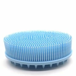 Unbranded Baby Soft Silicone Escova Lavar Banho Banho Shampoo Escovas De Massagem Facial