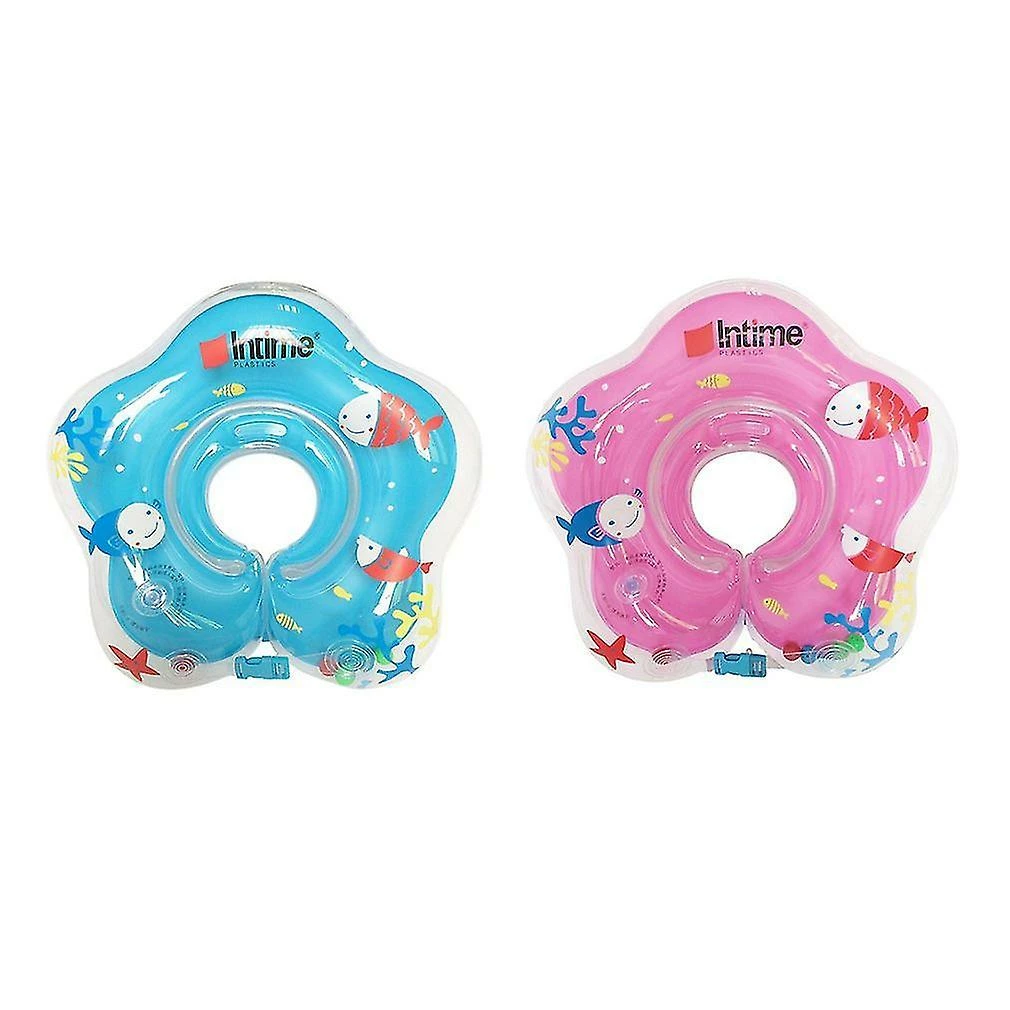 Perfet Cute Baby Float Neck Ring Safety Pvc Inflatable Swimming Bathing Neck Circle - Image 3