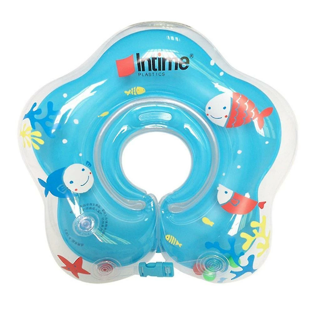 Perfet Cute Baby Float Neck Ring Safety Pvc Inflatable Swimming Bathing Neck Circle - Image 4