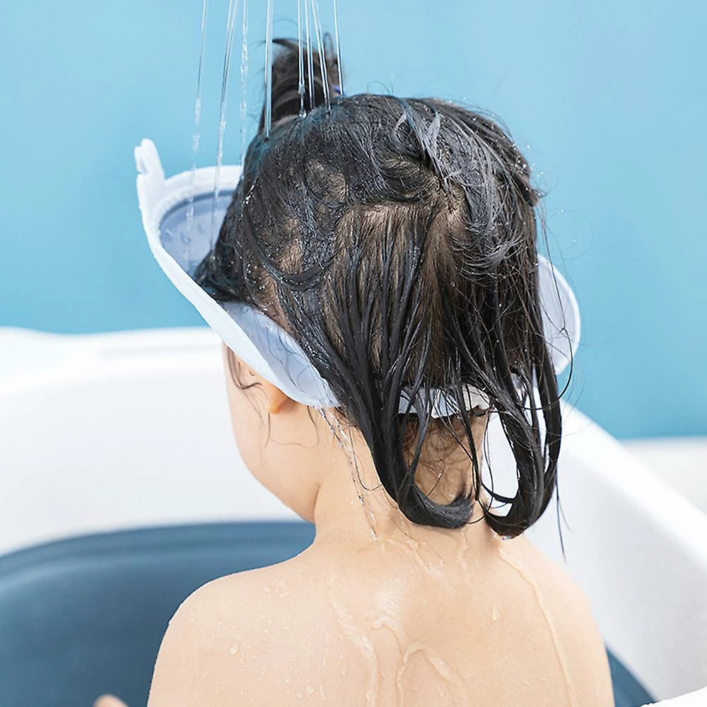 Waytogo Ajustável Baby Shower Cap Cabelo Lavagem Chapéu Chapéu Escudo Shampoo Escudo De Shampoo - Image 3