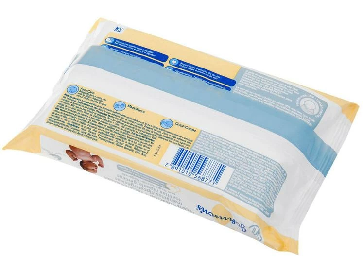 Lenços Umedecidos Johnsons Baby Recém-Nascido - Sem Fragrância 48 Unidades - Johnson'S Baby - Image 5