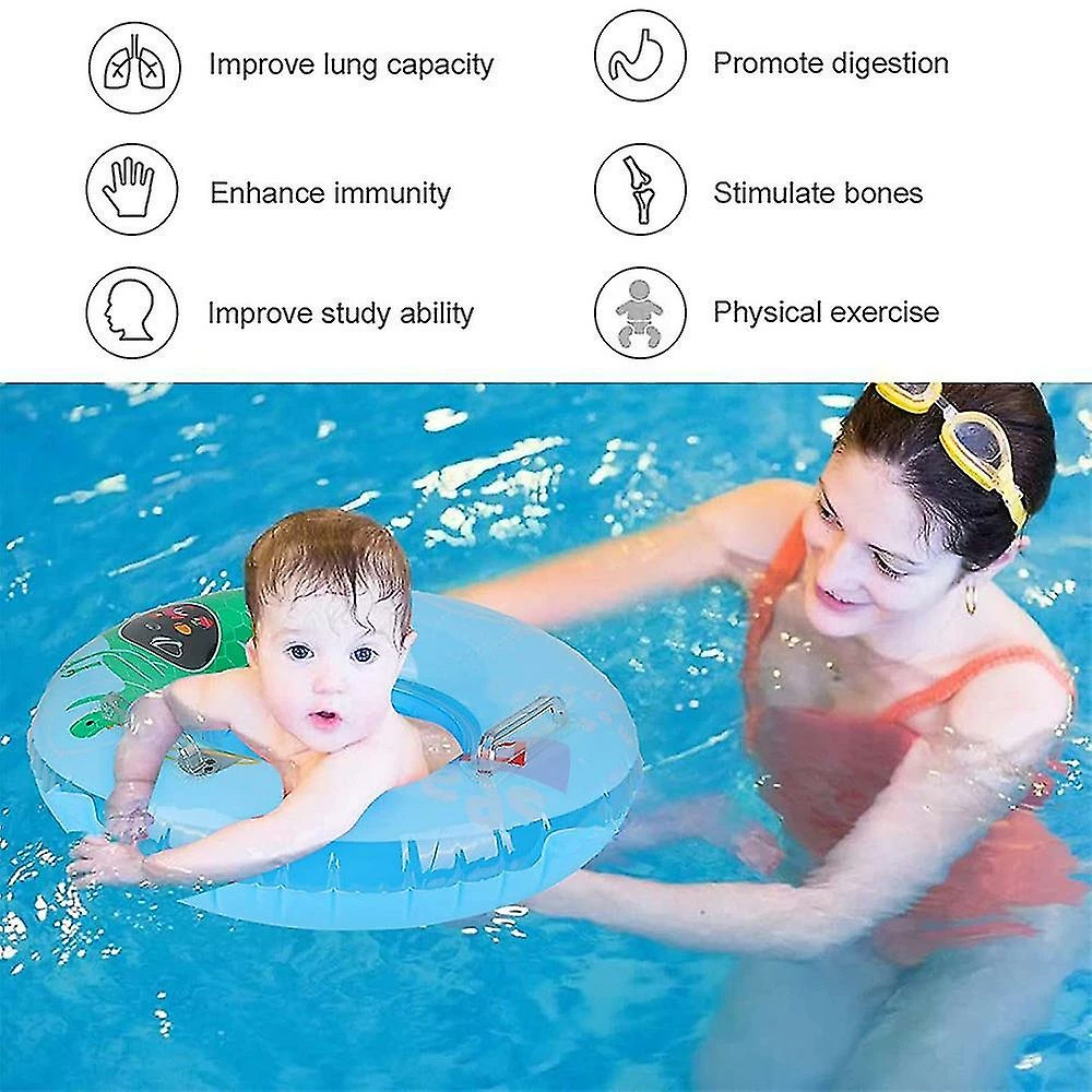 Unbranded Unicorn Swimming Ring, Dinosaur Swimming Ring, Inflatable Swimming Ring, Baby Inflatable Swimming Ring - Image 3