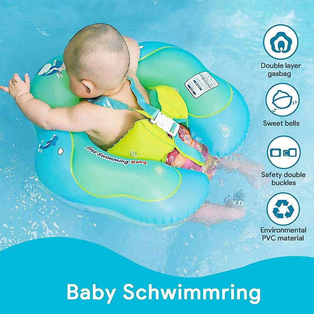 Wonderful Fong Fong Anti-flip And Slip Toddler Swimming Ring, Baby Seat Tube Swimming Baby Ring Anti-choking Baby Lying Circle Underarm Circle - Image 3