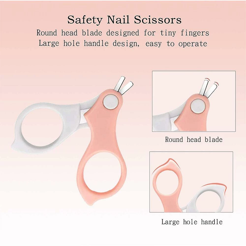 Wonderful Fong Fong Baby Nail Kit, Baby Nail Care Set 4 In 1, Incluindo Cortador De Unhas De Bebê, Tesoura De Unha, Arquivo De Unha E Pinças, Kit De Manicure Para Recém-nascidos - Image 2