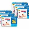Kit Fralda Turma Da Mônica Baby Tam. P 3 A 5kg - 6 Pacotes Com 30 Unidades Cada