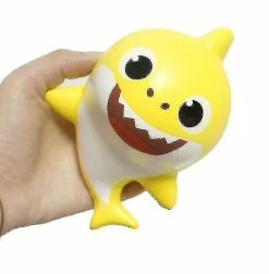 Unbranded Pu Slow Rebound Toy Shark Baby Squishy Children Decompression Vent
