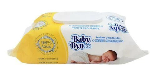 Pampers® Kit 3 Pacotes De Lenço Umidecido Recém Nascido Baby Byn RN - Image 3