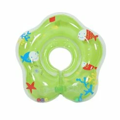 Cumdel Baby Swimming Ring Safety Adjustable Double Airbags Anti-backward Neck Ring Portable Swimming Tool