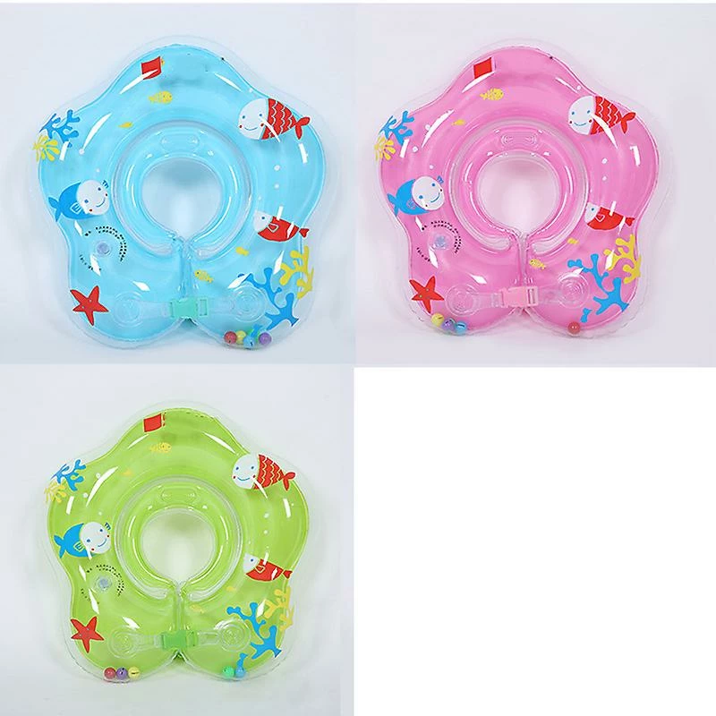 Cumdel Baby Swimming Ring Safety Adjustable Double Airbags Anti-backward Neck Ring Portable Swimming Tool - Image 3