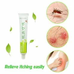 Qian 1pcs Anti-itching Cream Mosquito Bites Ointment Antibacterial Cream Chinese Herbal Medical Plaster Baby Adult Health Care Tc112