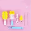 Peysaitr 6 Em 1 Kit De Limpeza De Escova De Garrafa, Conjunto De Escova De Limpeza Para Copos Garrafa Esportiva Baby Mamão De Mamilo