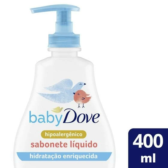 Sabonete Líquido Dove Baby Hidratação Enriquecida 400ml - Image 2