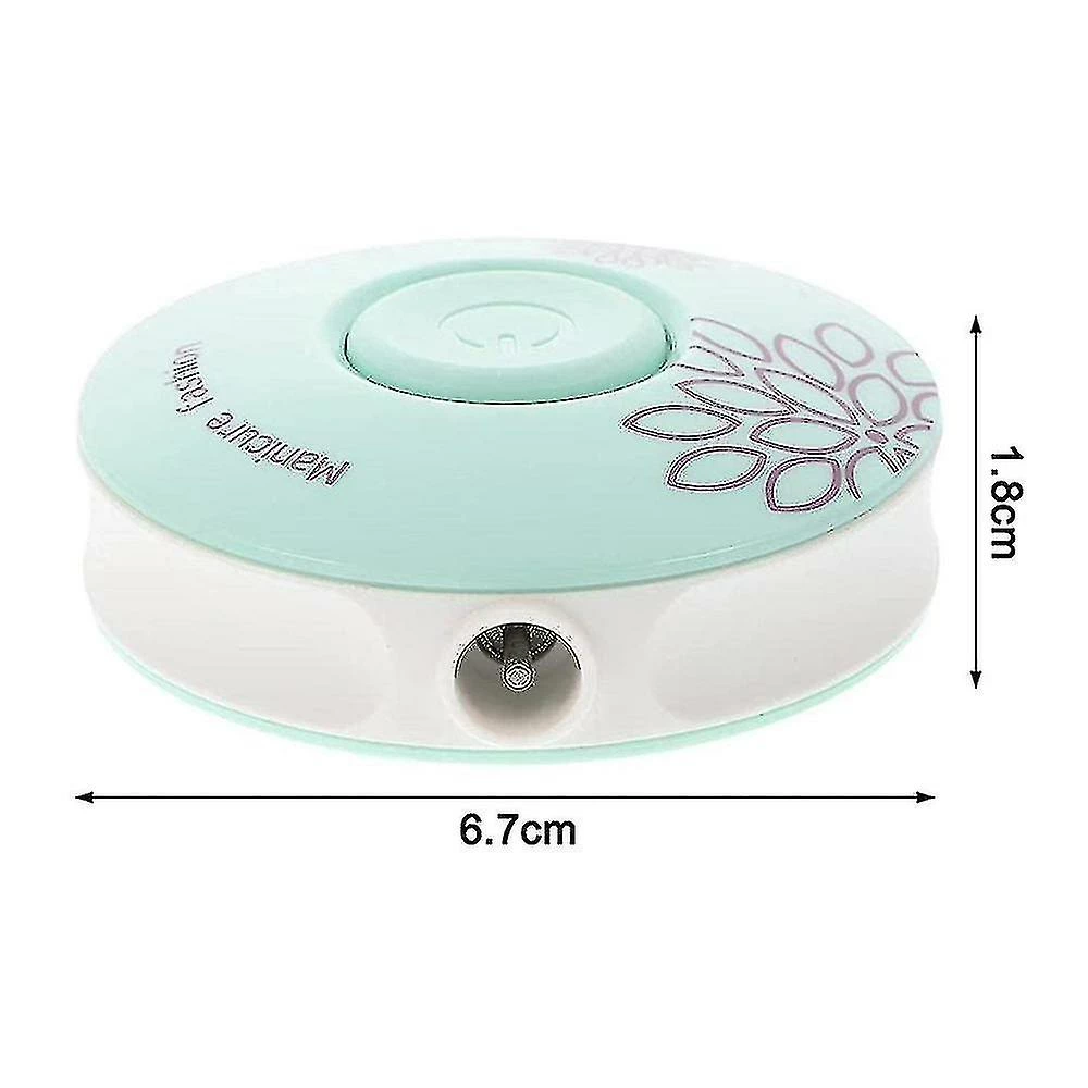 Unbranded Baby Electric Nail File Safe Clippers With 6 Grinding Pads Trim Polish - Image 3