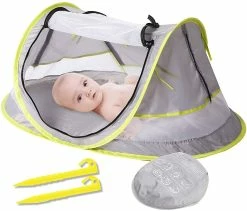 Unbranded Portátil Pop Up Baby Beach Tenda Upf 50+ Sun Shelter, Mosquito Infantil