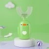 Unbranded Kids Baby U-shape Toothbrush Children Cartoon Silicone Teeth Brush 360 Thorough Cleaning