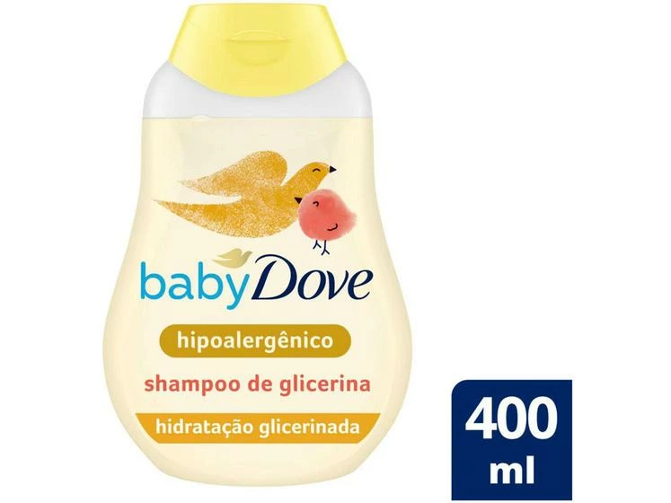 Shampoo Infantil Baby Dove - Hidratação Glicerinada 400ml - Image 2