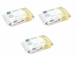 Kit 3 Toalhas Umedecidas Baby Byn RN 100 Folhas Hygieline - Baby Blass