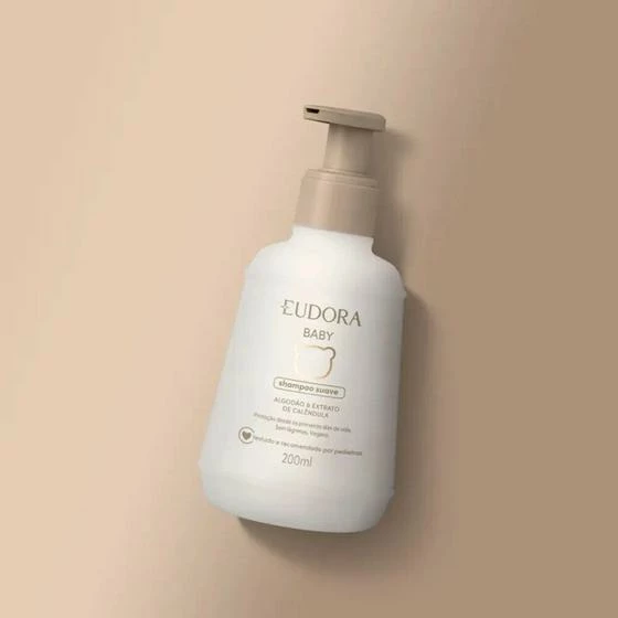 Eudora Baby Shampoo Suave Infantil 200ml Sem Lágrimas - BOTICARIO - Image 2