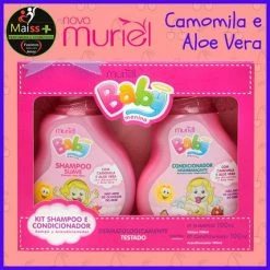 Kit Infantil Baby Muriel Menina Shampoo 100ml + Condicionador 100ml