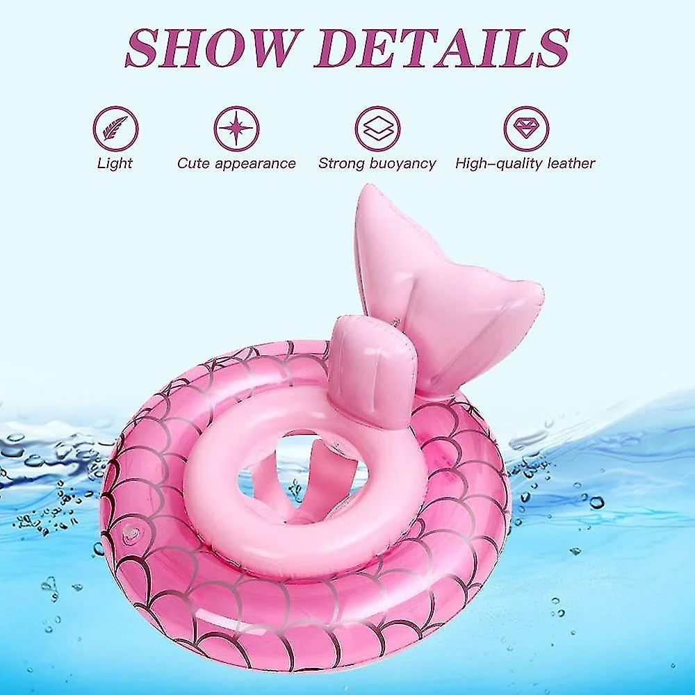 Dercass Baby Swimming Ring, Baby Swimming Ring, Baby Swimming Ring, Inflatable Swimming - Image 3