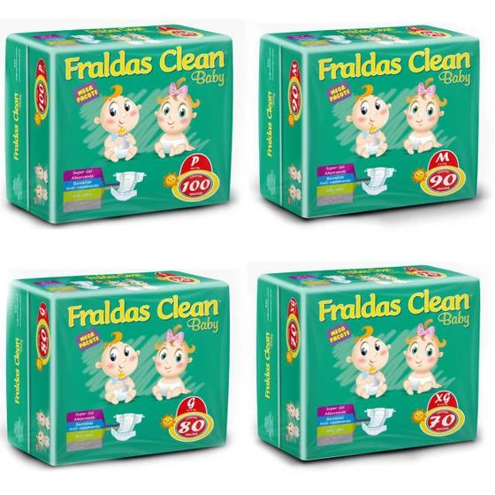 Fralda Descartável Noturna Infantil Atacado - Enzzo Baby - Image 4