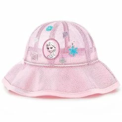 Unbranded Children's Fisherman Hat Girls Baby Summer Thin Sun Hat Frozen Cute Sun Hat（Pink）