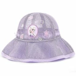 Unbranded Children's Fisherman Hat Girls Baby Summer Thin Sun Hat Frozen Cute Sun Hat（Purple）