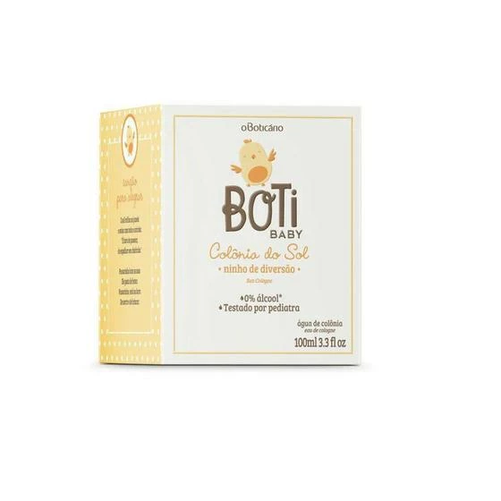 Perfume Desodorante Colônia Infantil Boti Baby 100ML Colônia Do Sol Ninho De Diversão - Perfumaria - Image 3