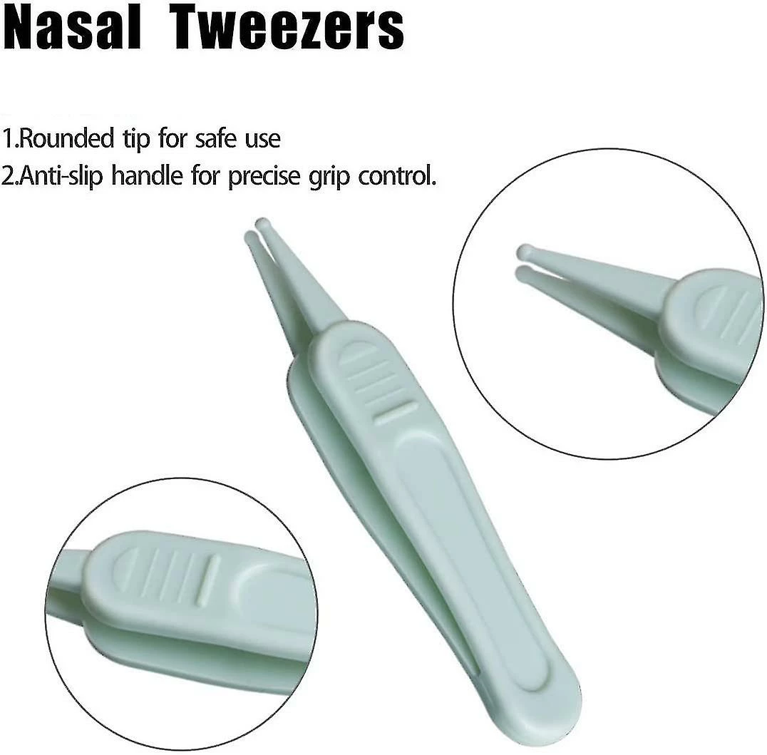 WOSAWE Baby Nail Clippers Kit, 4-in-1 Baby Nail Care Set With Cute Case, Baby Nail File, Nail Clipper, Scissor Tweezer, Baby Manicure Kit And Pedic - Image 3