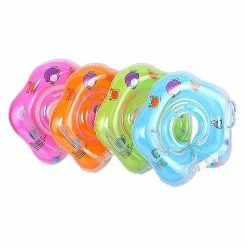 Unbranded Swimming Ring Baby Inflatable Swim Toddlers Swim Safe Seat Neck Swim Ring For Newborn Baby