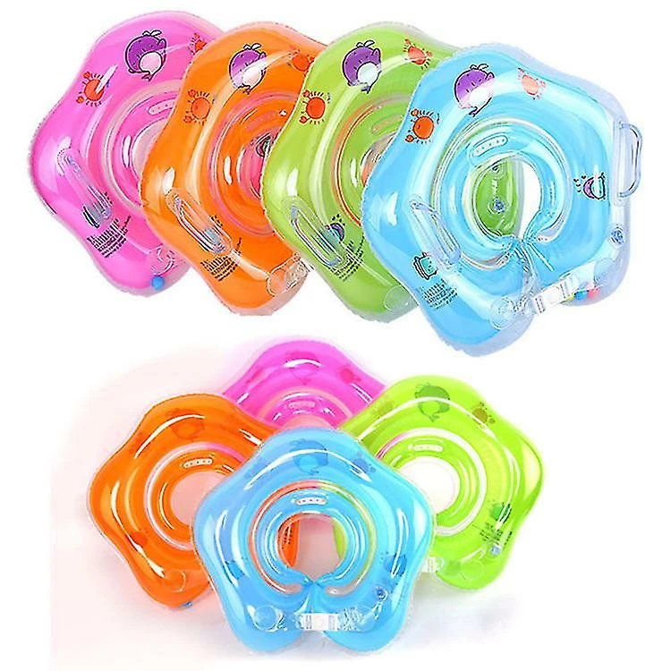 Unbranded Swimming Ring Baby Inflatable Swim Toddlers Swim Safe Seat Neck Swim Ring For Newborn Baby - Image 3