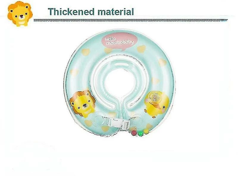 Unbranded Newborn Baby Ring Inflatable Infant Neck Float Swim Neck Ring 3 18months Inflatable Baby Swimming - Image 3