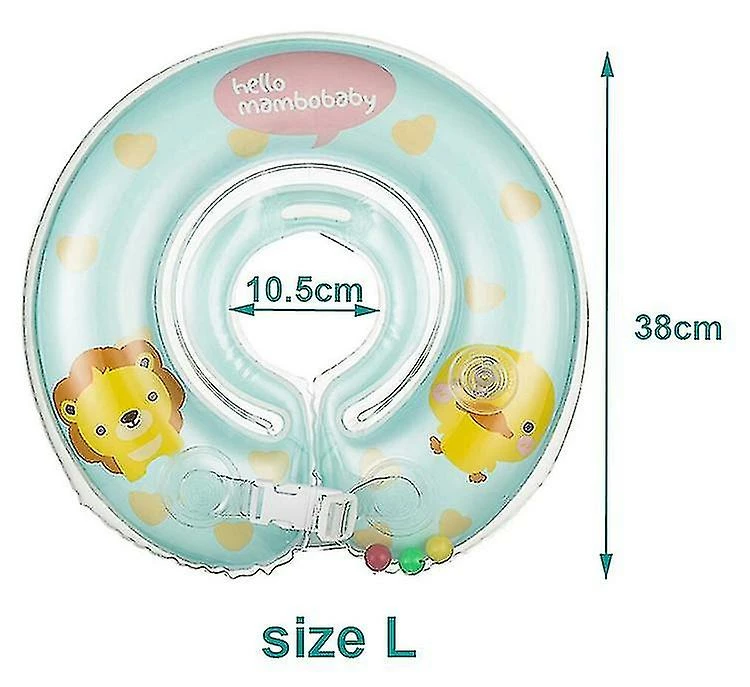 Unbranded Newborn Baby Ring Inflatable Infant Neck Float Swim Neck Ring 3 18months Inflatable Baby Swimming - Image 4